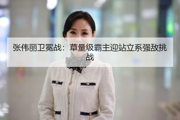 张伟丽卫冕战：草量级霸主迎站立系强敌挑战